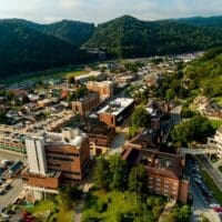 birds eye view of UPIKE campus