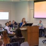 KYCOM and KYCO students participate in presentations during research day 2018.