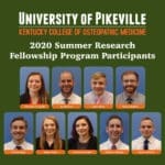 summer research fellowship students at KYCOM