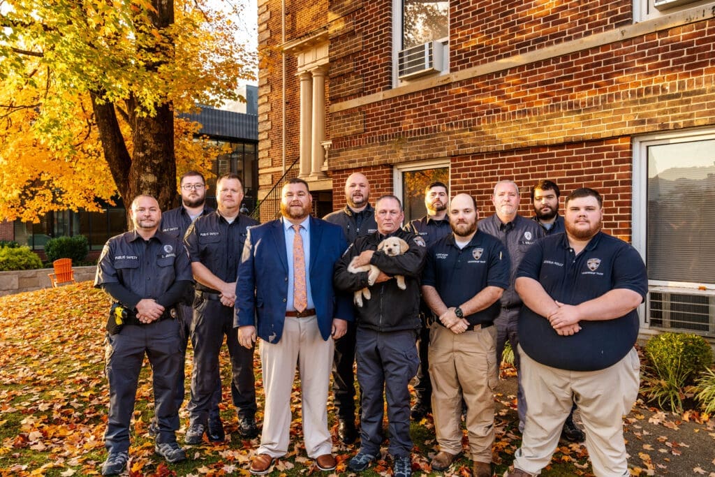 Public Safety officers group photo
