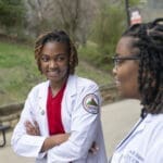 KYCOM students smiling in the plaza