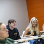 Students in CAS classroom