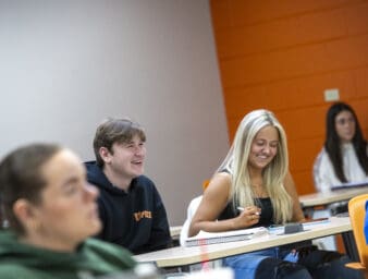 Students in CAS classroom