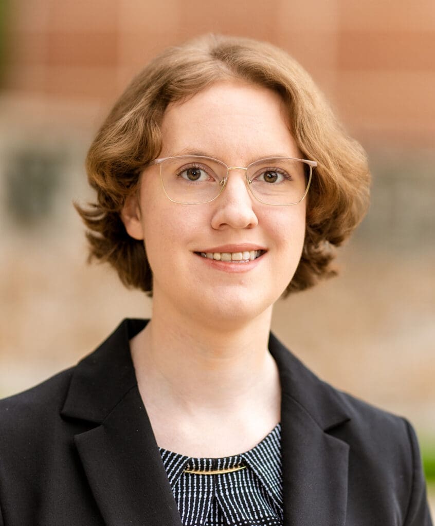 Headshot of Alison McLaughlin undergrad professor in the college of arts and sciences