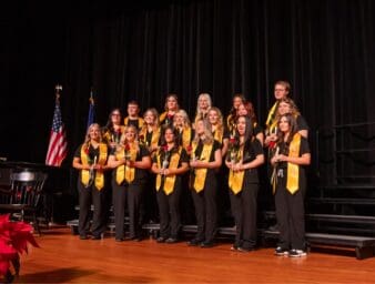 Group photo of Nursing Class of December 2025