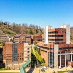 UPIKE campus, aerial view
